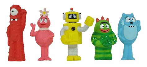 Yo Gabba Gabba Gang 5 Set: Muno Brobee Toodee Foofa & Plex | Yo gabba gabba, Gabba gabba, Cute toys