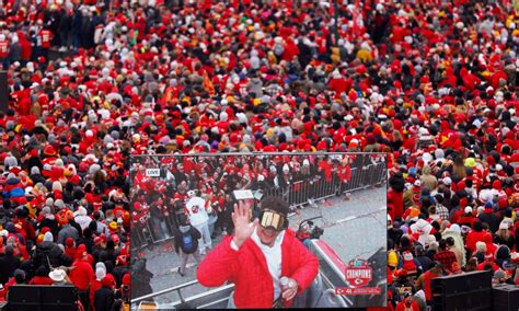 Patrick Mahomes looked like he was having so much fun at the Chiefs Super Bowl parade ...