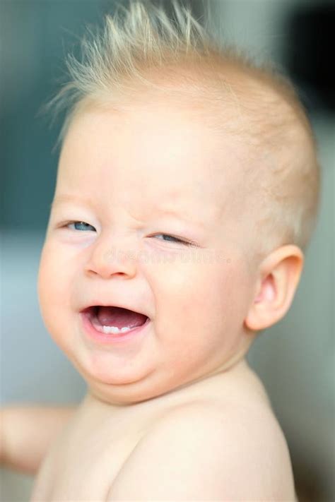 Baby boy with blue eyes stock photo. Image of happy, little - 77068036