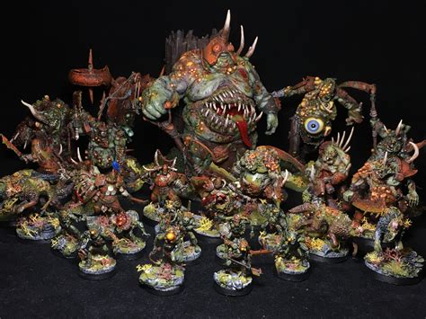 "Eegreb and Friends" - Armies on Parade Nurgle Army finished :) : r ...