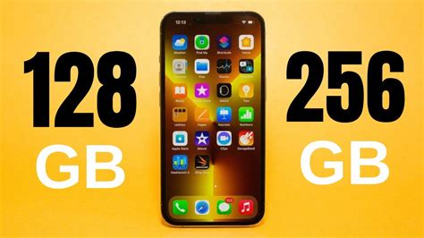 128GB or 256GB iPhone is Better Value ? - YouTube