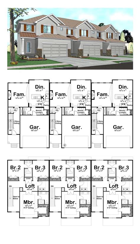 Plan 41141 | Traditional Style with 9 Bed, 9 Bath, 6 Car Garage ...