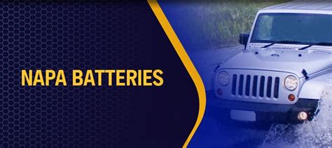 NAPA Batteries - Vehicle Batteries - NAPA Auto Parts