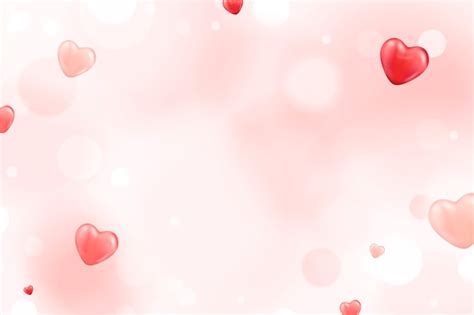 Free Vector | Little red heart background