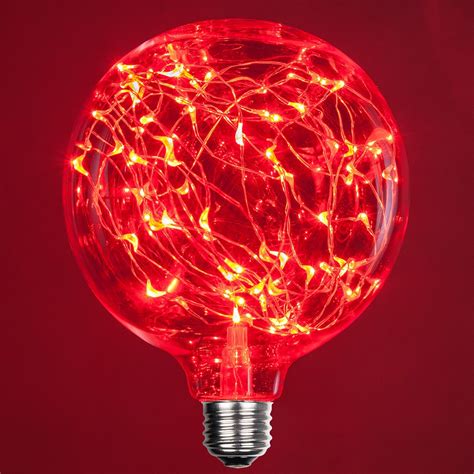 G125 Red LEDimagine TM Fairy Light Bulb
