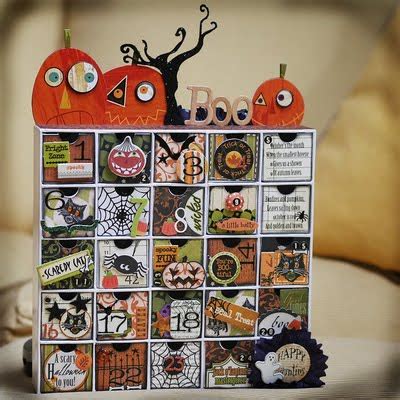 Amateur Craft Hour: Halloween Advent Calendar