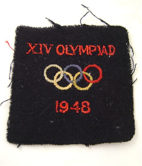 Antiques Atlas - London Olympics 1948 Medal And Badges as257a244