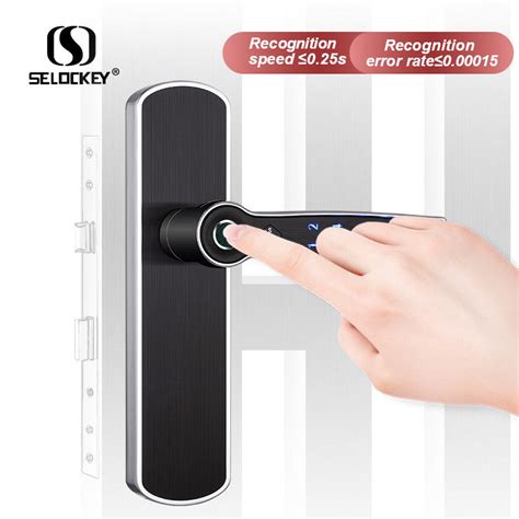 Double Sided Fingerprint Electric Smart Dual Bluetooth Gate Locks