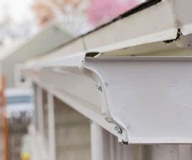 Residential Aluminum gutters | Insured Roofs