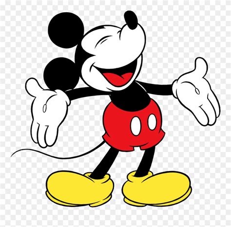 Mickey Mouse Clipart 1 - Mickey Mouse Classic Clipart - Png Download ...