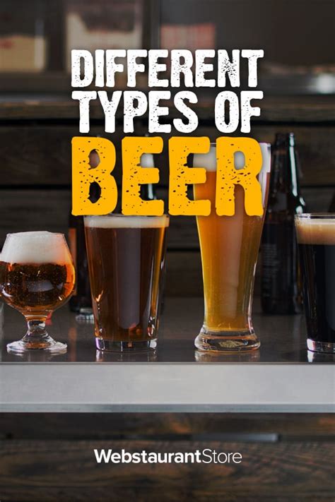 Different Types & Styles of Beer: The Ultimate Guide