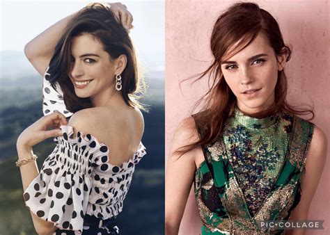 Anne Hathaway Vs. Emma Watson : r/CelebBattles