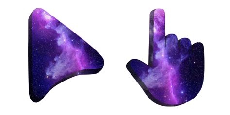 Purple Space cursor – Custom Cursor