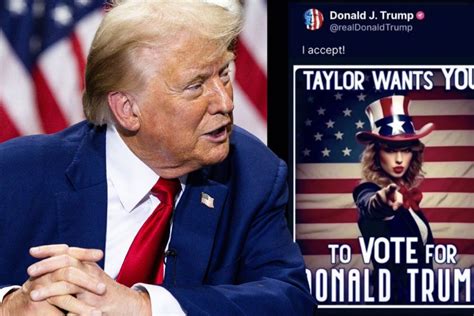 'I accept': Trump reposts fake Taylor Swift endorsement