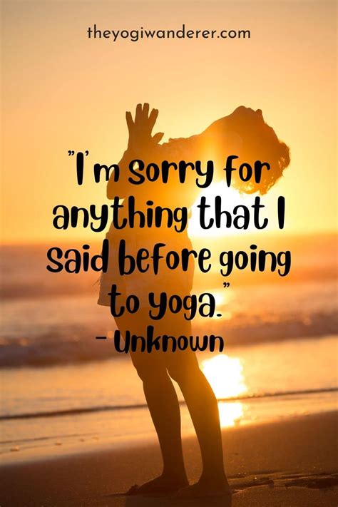 100 Inspirational & Funny Yoga Quotes for Instagram - The Yogi Wanderer