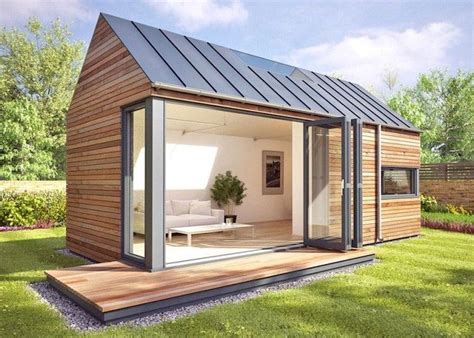 Amazing Backyard Studio Shed Design01 | Backyard guest houses, Small cottage house plans ...