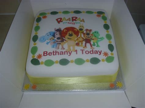 Raa Raa The Noisy Lion Cake - CakeCentral.com