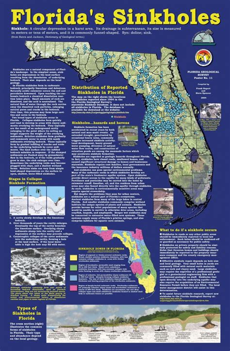 Florida Sinkhole Map By County - Printable Maps