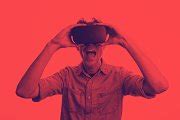 Man wearing a vr goggles featuring vr headset, virtual reality, and technology | Technology ...