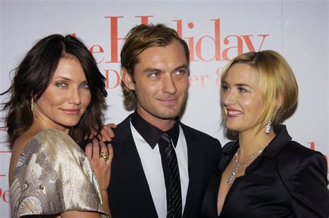 'The Holiday' Stars Cameron Diaz and Jude Law Gave Sophie and Olivia ...