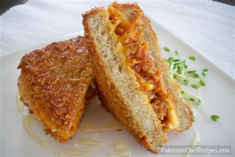 Fried Cheese Sandwiches Recipe by Chef Zakir - Pakistani Chef Recipes