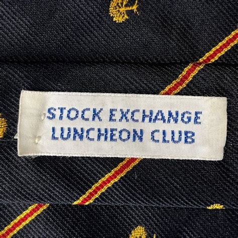 Hampton Hall Ltd. | Accessories | Hampton Hall Ltd Mens Vintage Blue Stock Exchange Luncheon ...