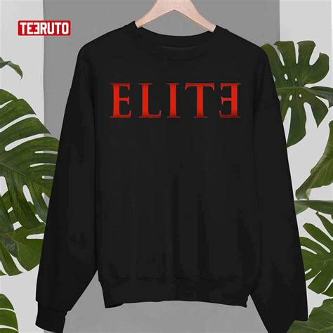 Official Netflix Elite LogoUnisex Sweatshirt - Teeruto