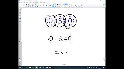 Sulfur Dioxide Lewis Structure - YouTube