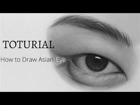 How to draw korean eyes - How to draw