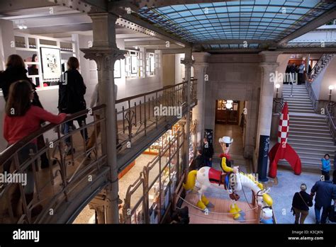 Comics Art Museum, the Belgian Comic strip Center, Brussels, Belgium Stock Photo - Alamy