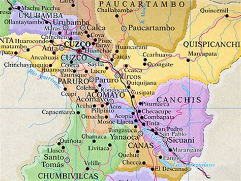 Viajantes no Peru: Cusco Localização: Significado e dimensão, os ...