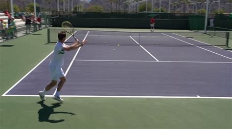 Richard Gasquet Forehand and Backhand - Indian Wells 2013 - BNP Paribas ...