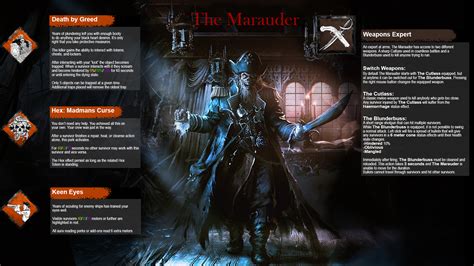 The Marauder---My first custom killer entry (Updated) — BHVR