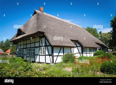 Half timbered house in Germany Stock Photo - Alamy