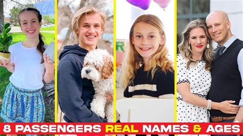 8 Passengers Real Names & Ages 2022 - YouTube