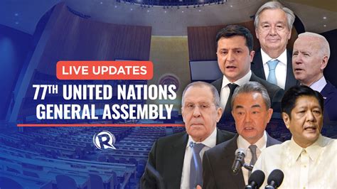 LIVE UPDATES: United Nations General Assembly 2022