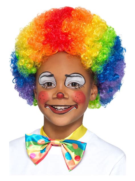 Clown Wig, Multi-Coloured, Kids – R.Anson and Son