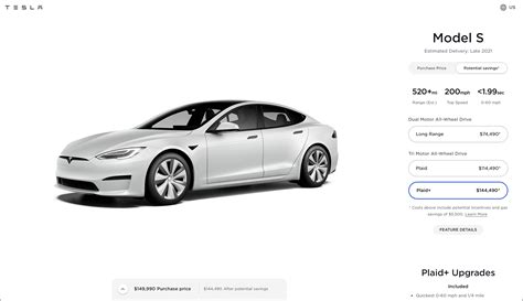 Model S Plaid+ price increased to $149,990 : r/teslamotors