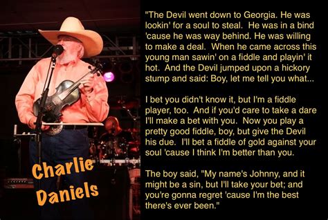 Charlie Daniels Devil Went Down to Georgia Song Lyrics