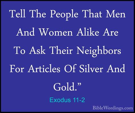 Exodus 11 - Holy Bible English - BibleWordings.com