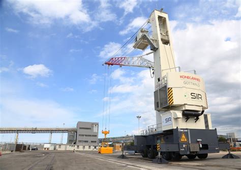 Konecranes Gottwald Model 2 Mobile Harbor Crane Delivered For New Italian Terminal, Port News ...