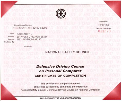 Certificates Defensive Driving Certificate Template Doc | EmetOnlineBlog