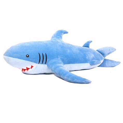 GOGO 70" Unique Huge Shark Stuffed Plush Toy Giant Stuffed Animals ...