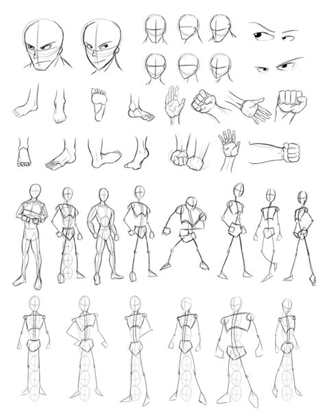 Drawing Practice Sheet 2 by Obhan on DeviantArt