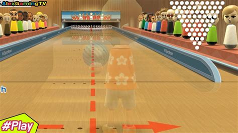 Wii sports resort bowling all strikes - pepoliz