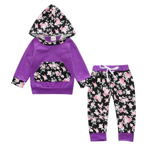 autumn newborn cloth sets baby girl 2pcs cloth +pants suit fashion ...