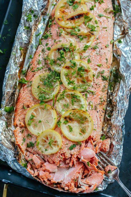 The Best Grilled Salmon in Foil - Momsdish