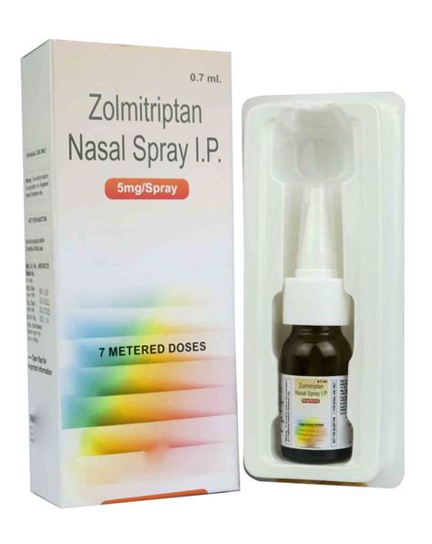 Top 10 Best Zolmitriptan Nasal Spray Manufacturer In India