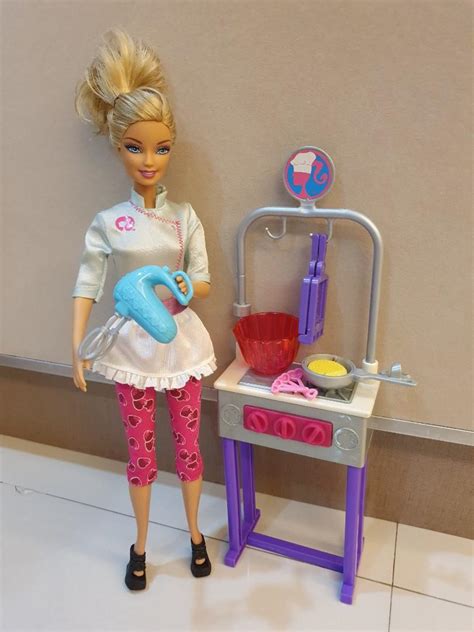 Barbie cooking set, Hobbies & Toys, Toys & Games on Carousell