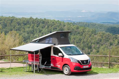 Nissan debuts pop-top and fully-electric camper vans